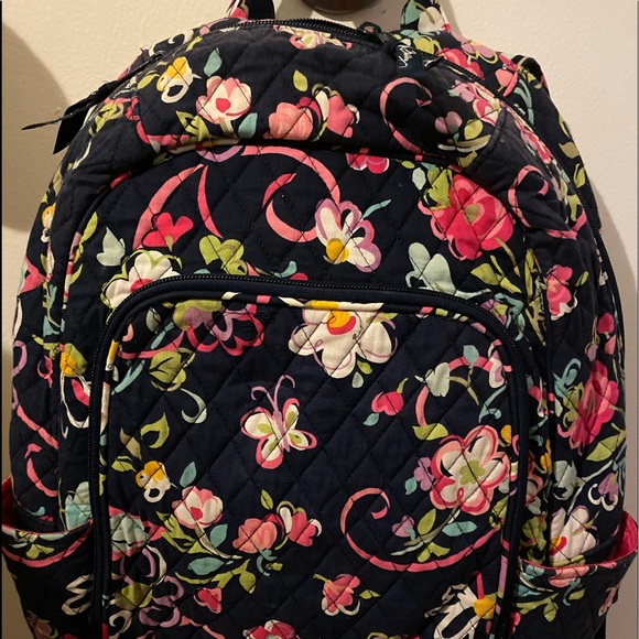 Vera Bradley Navy Backpack